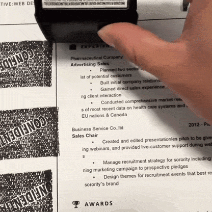 Ingense™ Privacy Stamp Roller